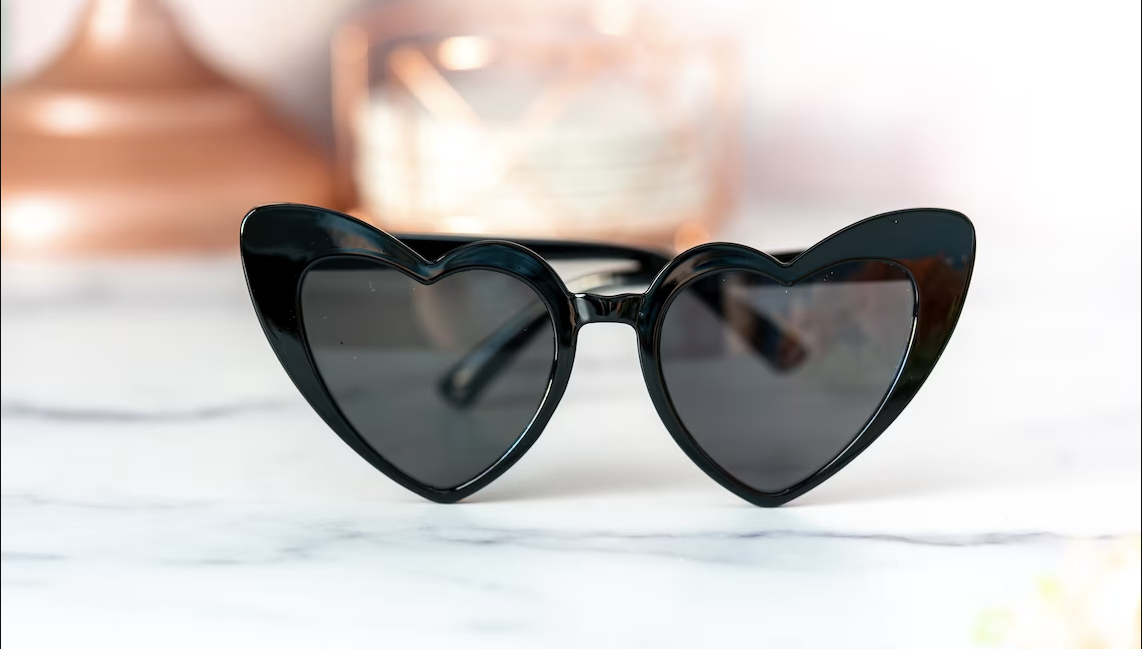 Personalized Heart Shaped Sunglasses