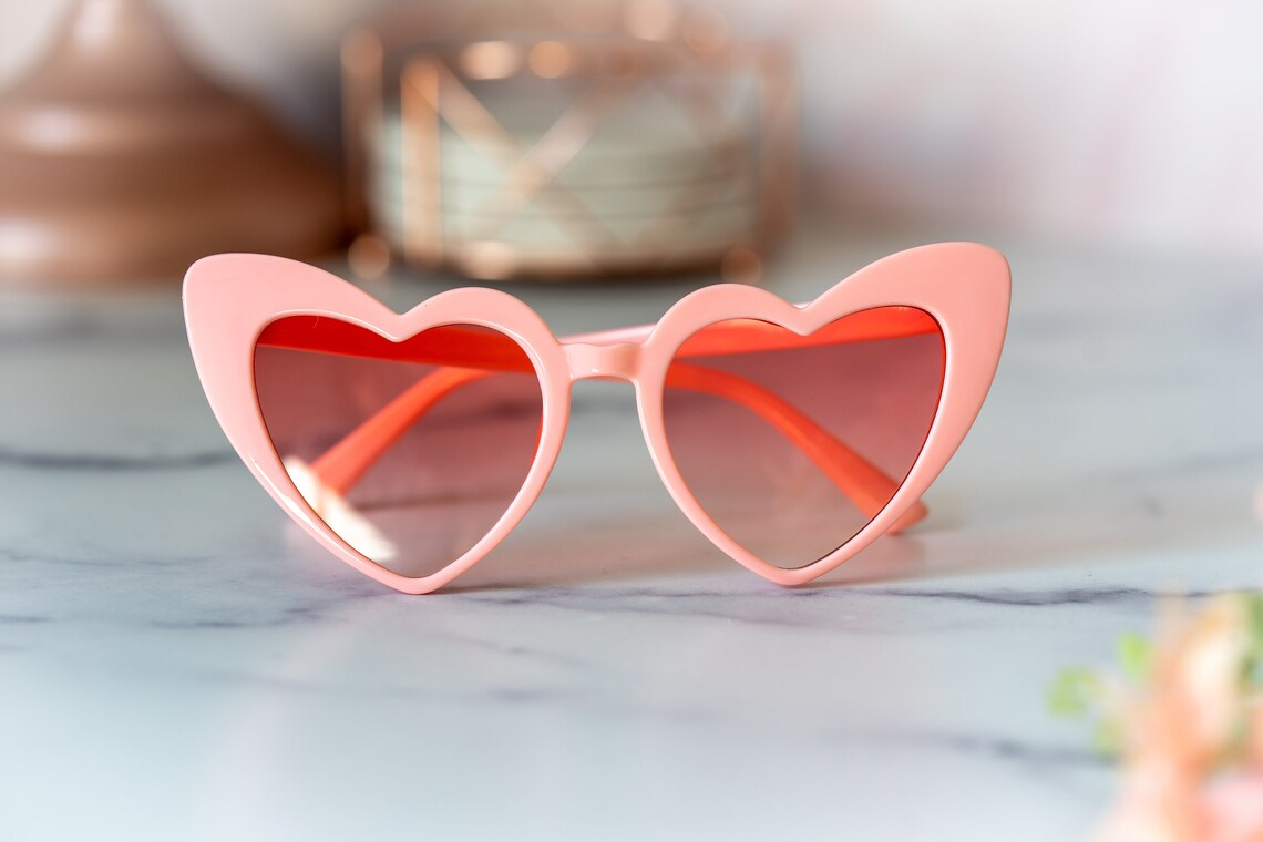 Personalized Heart Shaped Sunglasses