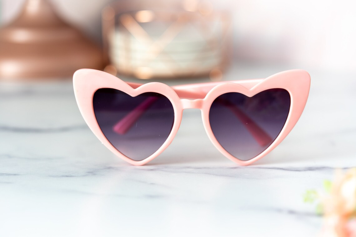 Personalized Heart Shaped Sunglasses