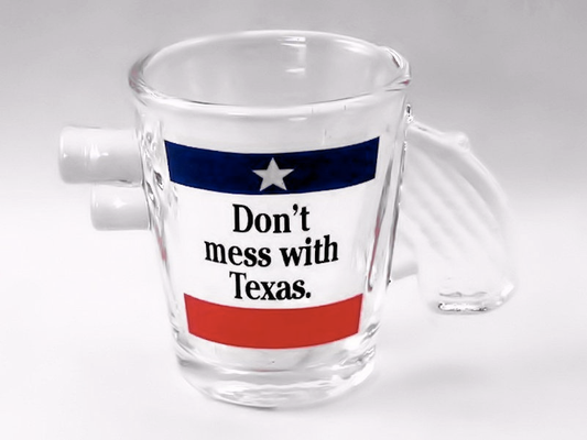 Don't Mess With Texas Shot Glass