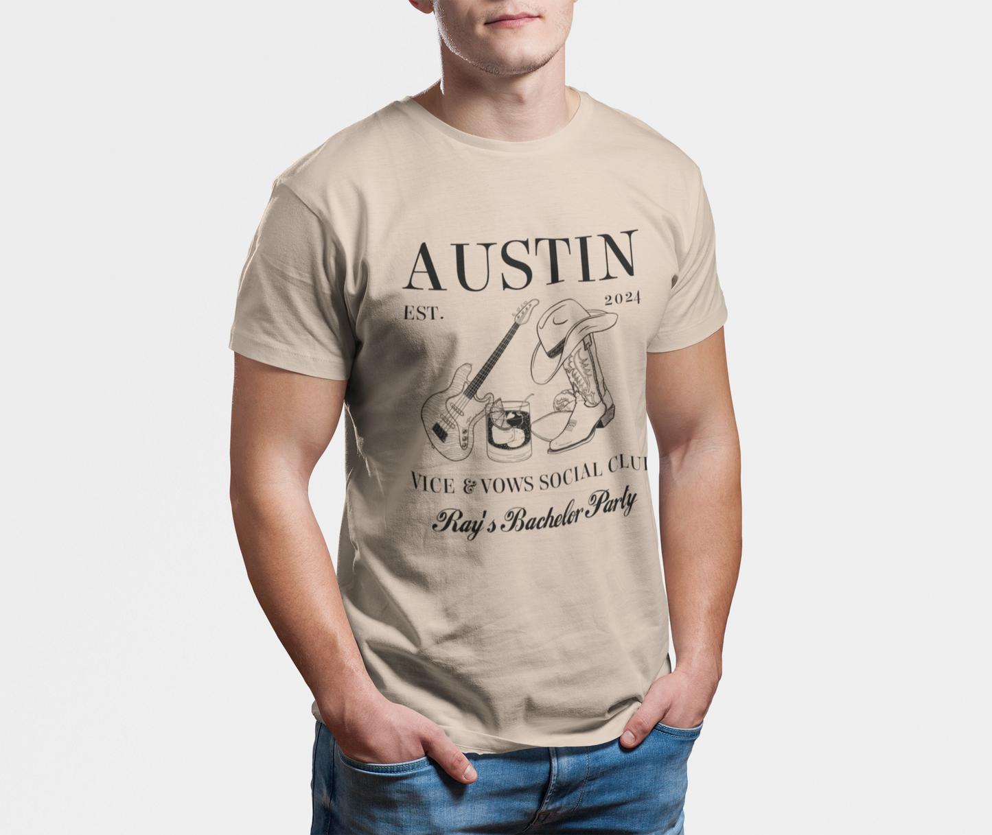 6th Street Bachelor T-Shirt