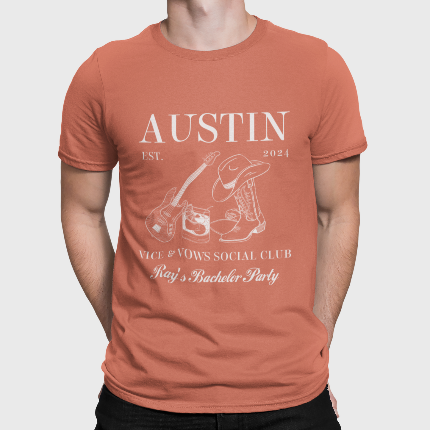 6th Street Bachelor T-Shirt